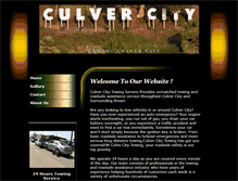 Tablet Screenshot of culvercitytowing.info
